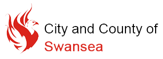 City and Council of Swansea logo