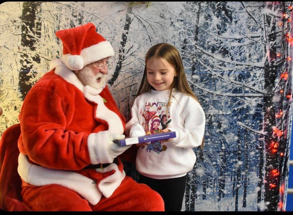 Santa Visit to local primary school