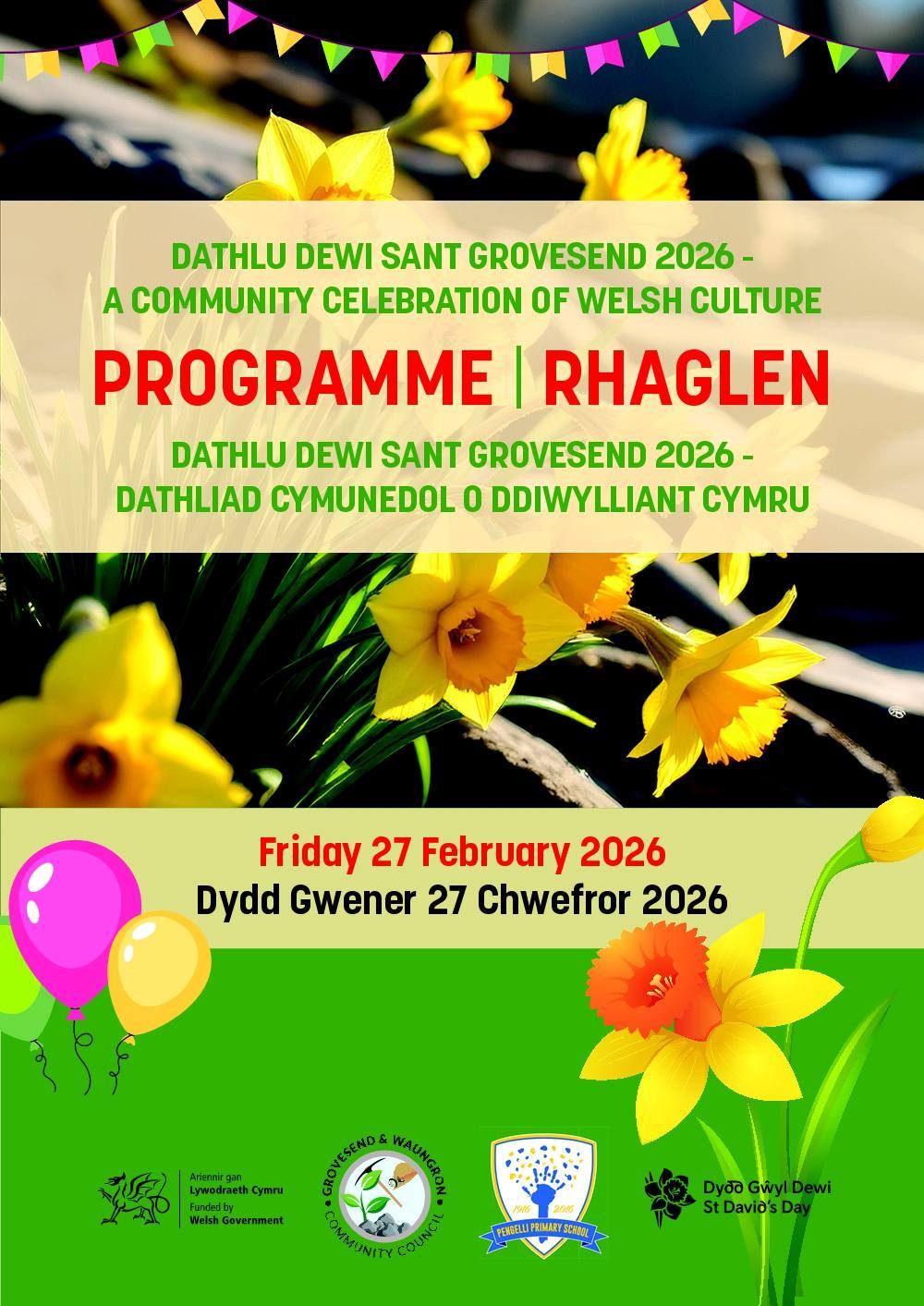 Dathlu Dewi Sant Grovesend 2026 – A Community Celebration of Welsh Culture